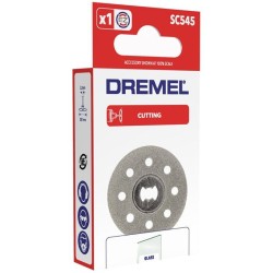 Disque diamant a tronçonner DREMEL S545 - Ø 38mm - Découpe de Faience/Porcela...
