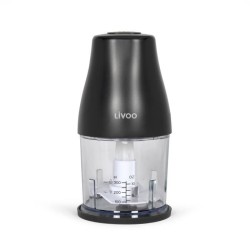 Hachoir - LIVOO - 300 ml - 400 W - 1 vitesse et fonction turbo - 2 lames en i...