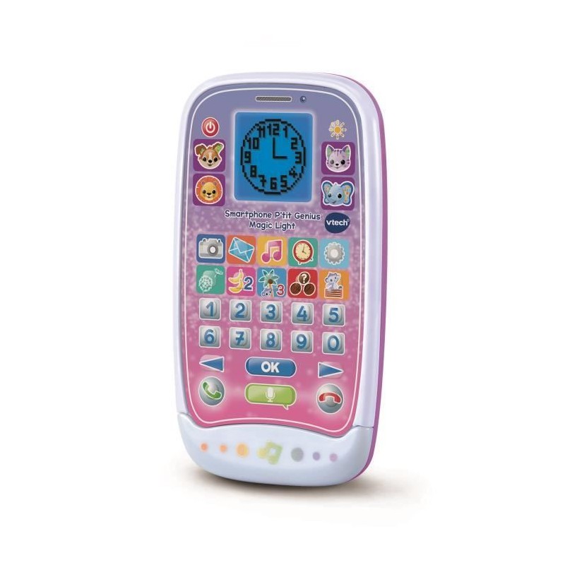VTECH SMARTPHONE P'TIT GENIUS MAGIC LIGHT ROSE