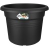 ELHO Pot de fleurs Rond GREEN BASICS - Plastique  - Ø43,8 x H33,8 cm - Terre ...