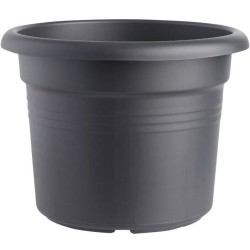 ELHO Pot de fleurs Rond GREEN BASICS - Plastique  - Ø43,8 x H33,8 cm - Terre ...