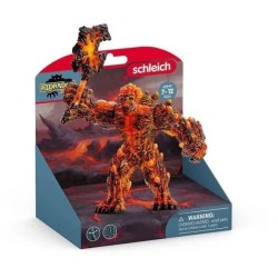 Golem de lave avec arme, Schleich 42447 Eldrador Creature, Figurine