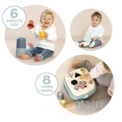 Little Smoby - Coffret éveil et bain - 3 jeux d'éveil - A partir de 12 mois -...