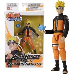 Figurine Anime Heroes Naruto Uzumaki 17 cm - BANDAI - Collectionnez toutes le...