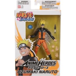 Figurine Anime Heroes Naruto Uzumaki 17 cm - BANDAI - Collectionnez toutes le...