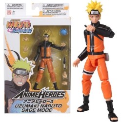 Figurine Naruto Mode Hermite - BANDAI Anime Heroes - 17 cm - 16 points d'arti...