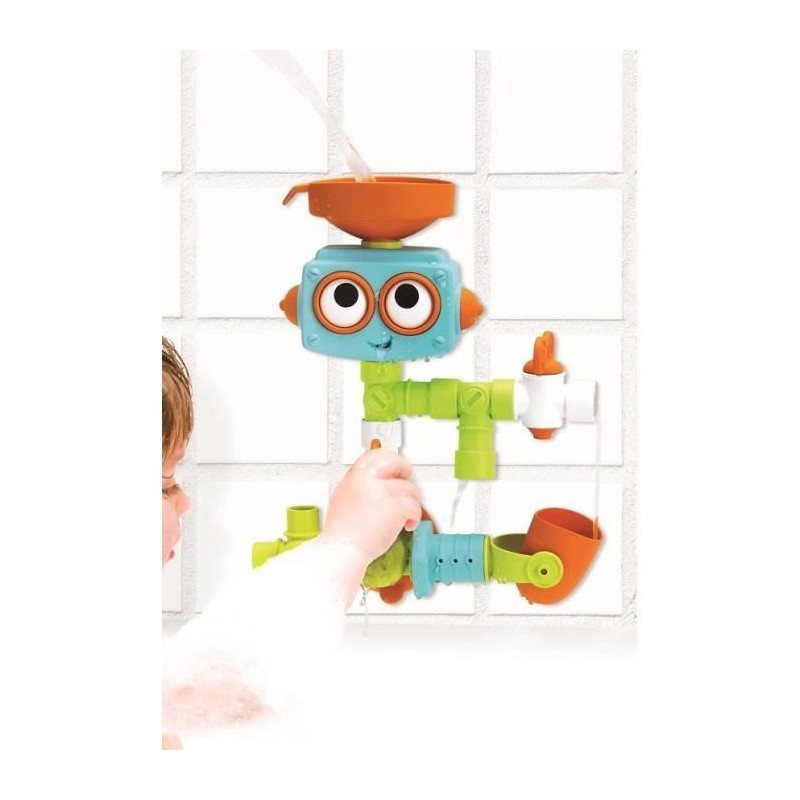 Jeu de bain bébé a construire - INFANTINO - Robot Senso - Multi-activités