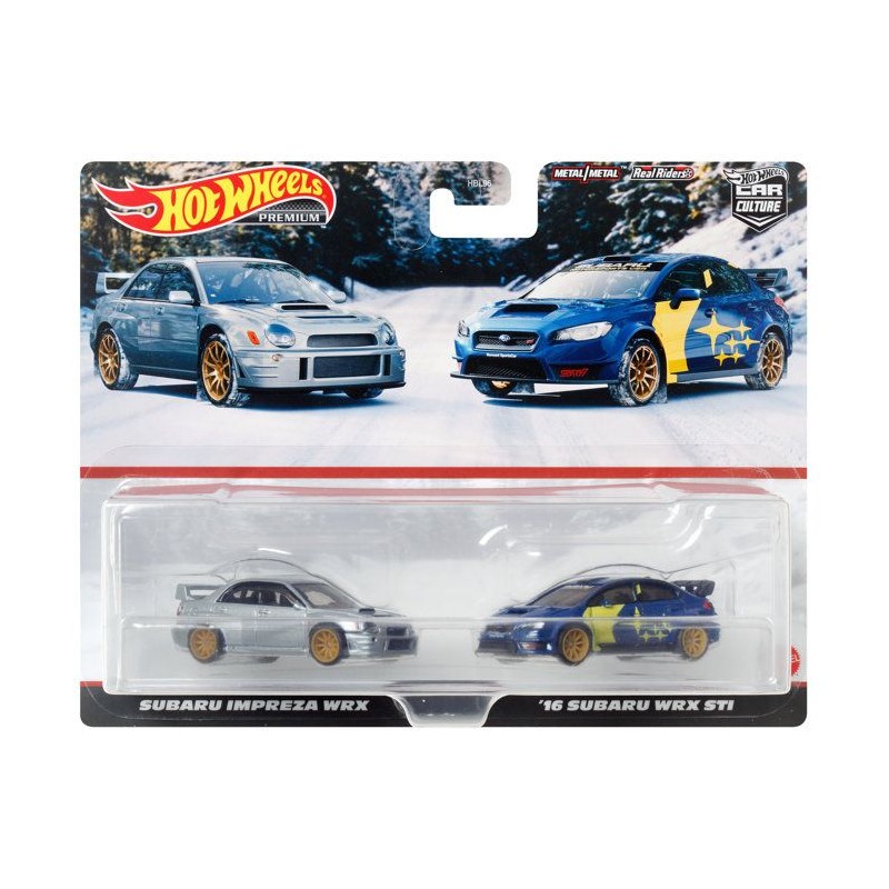 Hot Wheels-Car Culture-Coffret Premium 2 véhicules HBL96