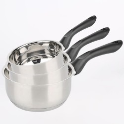 Batterie de cuisine - Tous feux dont induction - Baumalu - Acier inoxydable -...