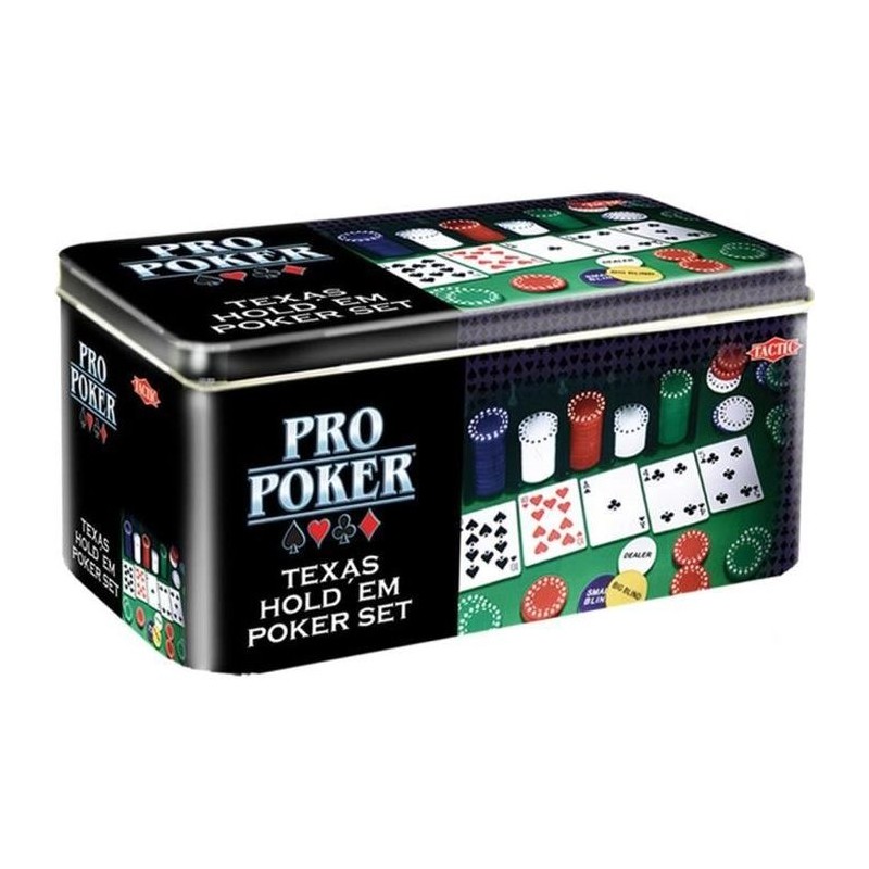 Coffret Métal Propoker - TACTIC - Jeu de carte - Mixte - 60 min - A partir de...